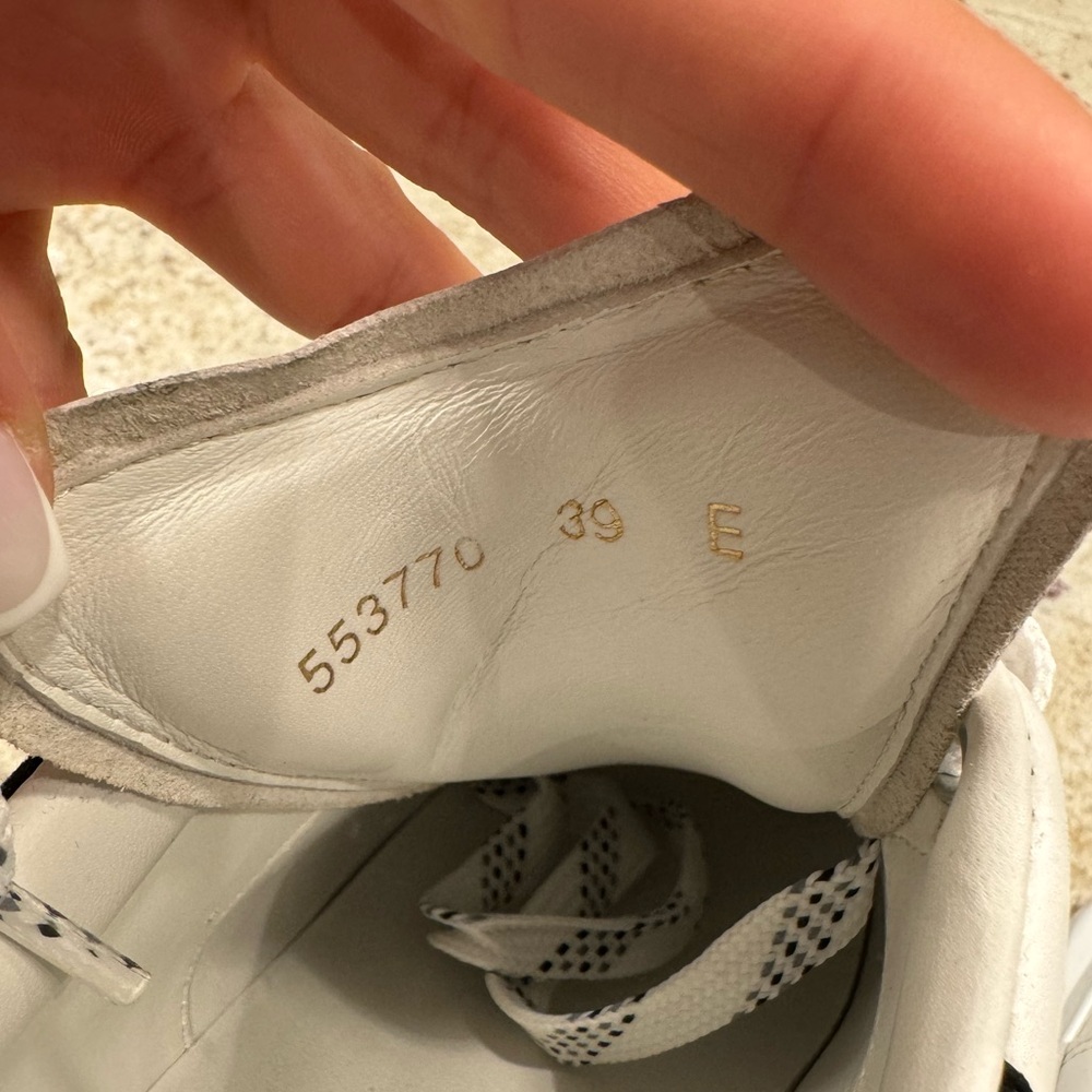 Alexander McQueen Oversized Sneakers - White/Black - Size 39 - Picture 4 of 8